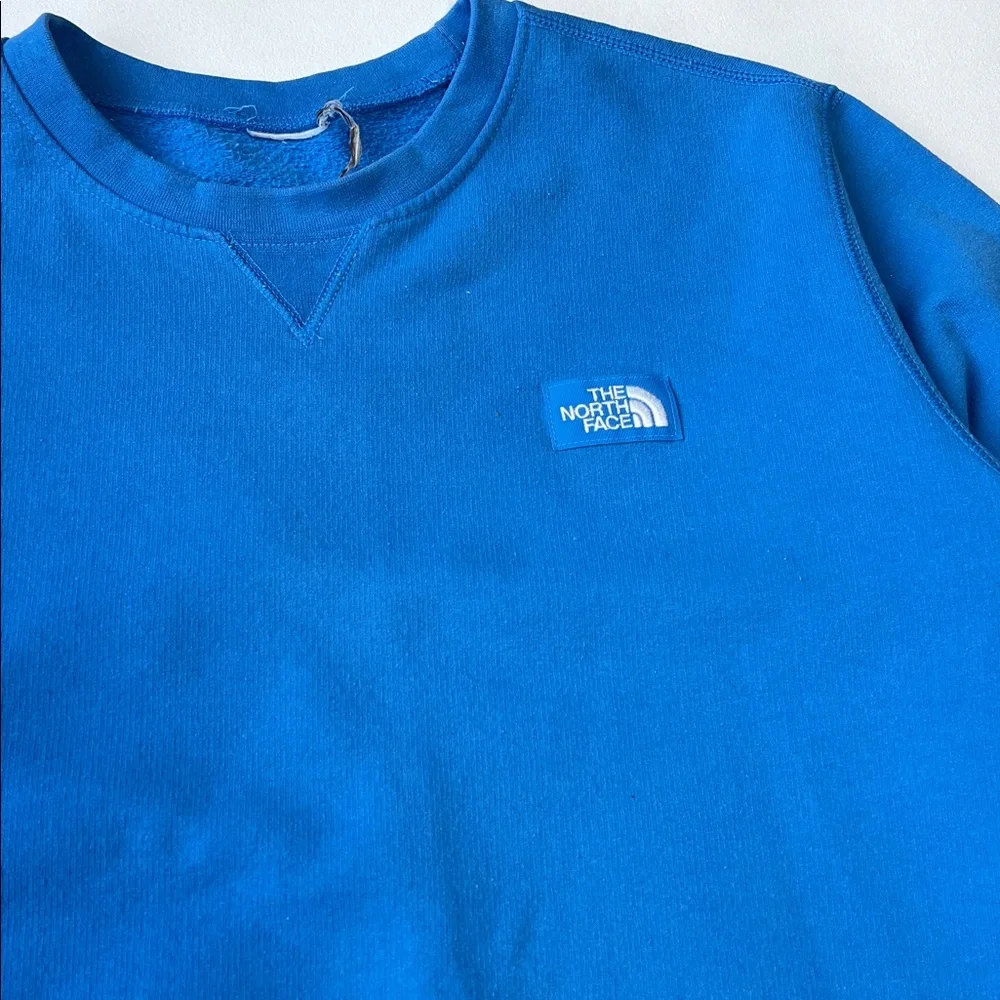 Northface crewneck sweatshirt‎ blue